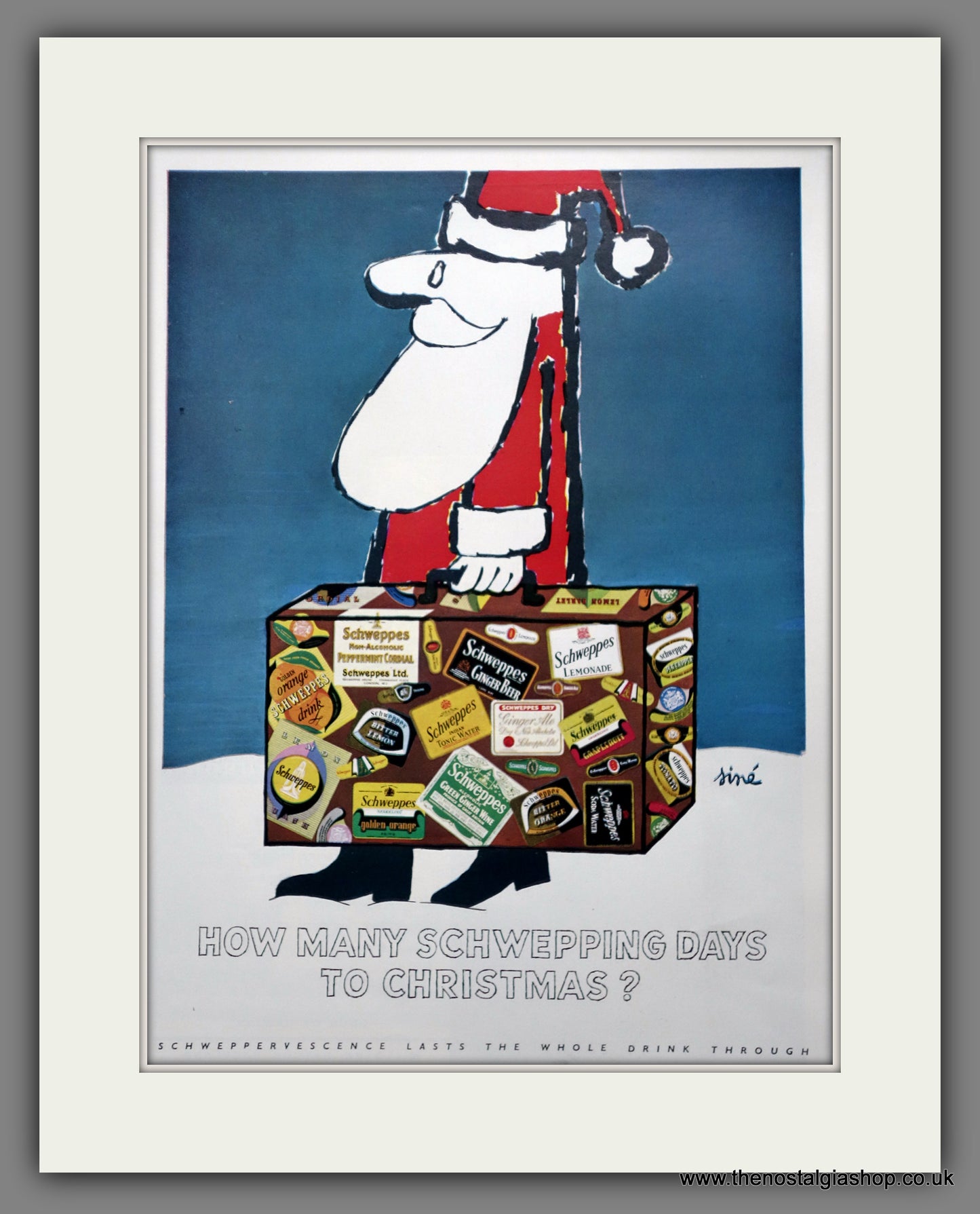 Schweppes Tonic Water. Schweppervescence. Original Advert 1958 (ref AD301005)