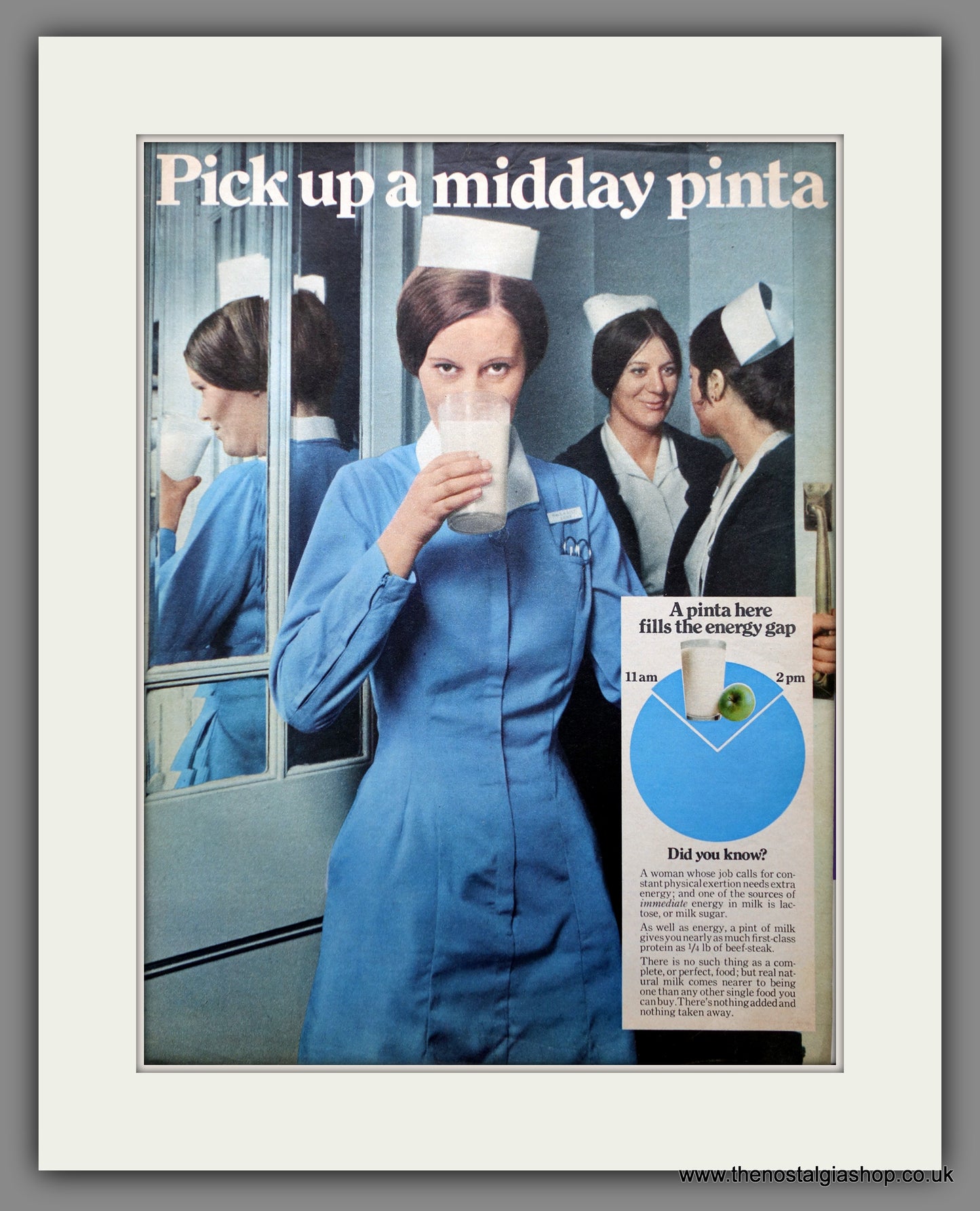Milk Pinta. Original Advert 1969 (ref AD301053)