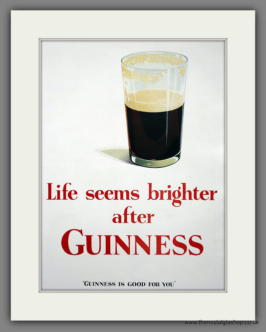 Guinness Makes Life Brighter. Original Advert 1931 (ref AD301059)