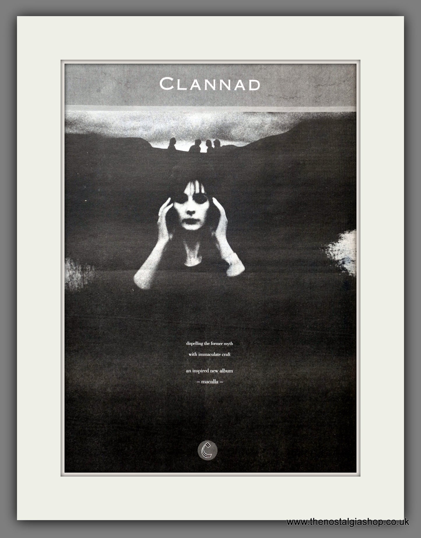 Clannad Macalla. Original Advert 1985 (ref AD15591)