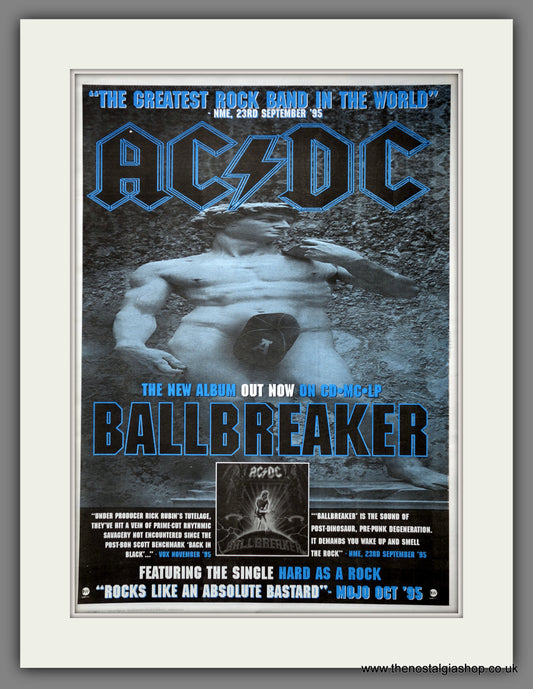 AC DC Ballbreaker. Original Advert 1995 (ref AD15608)