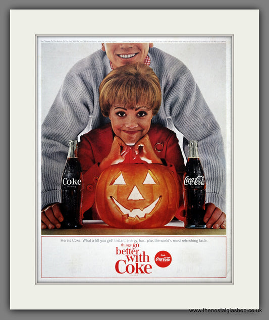 Coca-Cola Drink. Original American Advert 1964 (ref AD301140)