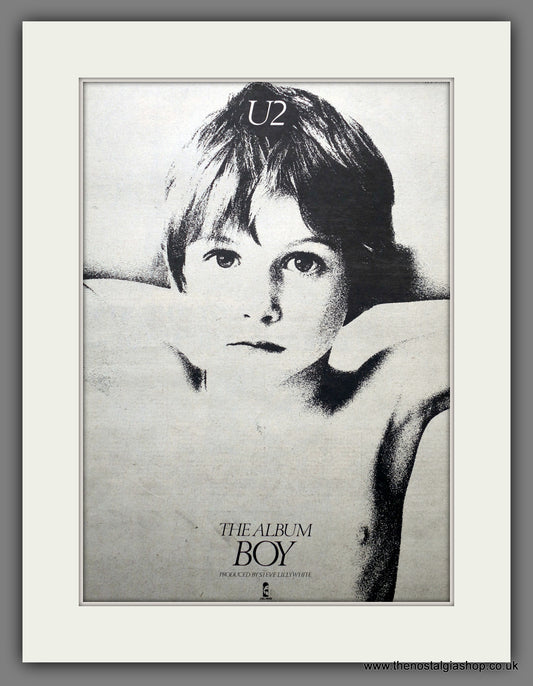 U2 Boy. Original Advert 1980 (ref AD15498)