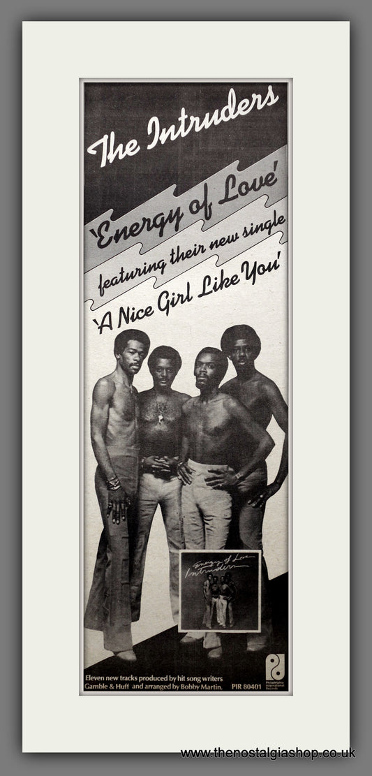 Intruders (The) Energy Of Love.  Original Advert 1975 (ref AD200639)
