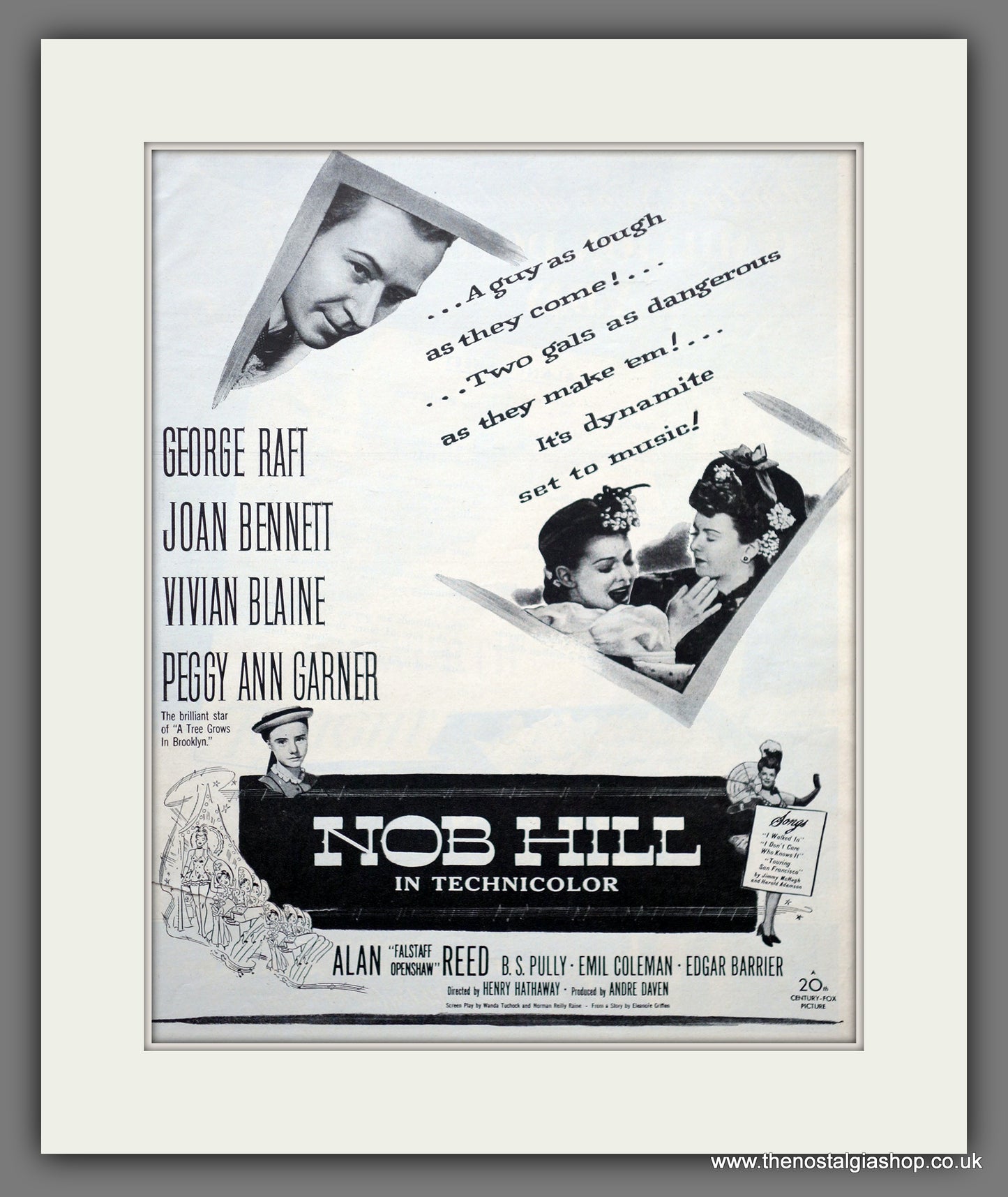Nob Hill. Original Advert 1945 (ref AD301198)