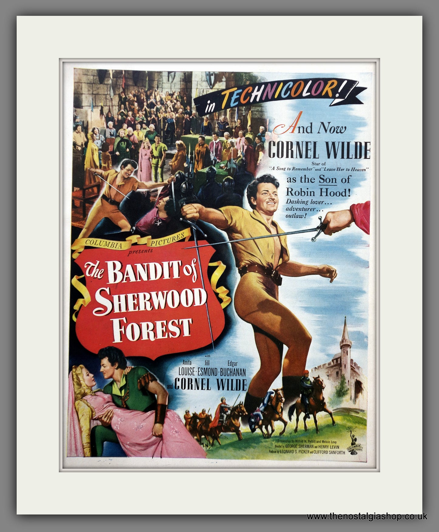 Bandit Of Sherwood Forest. Original Advert 1946 (ref AD301203)