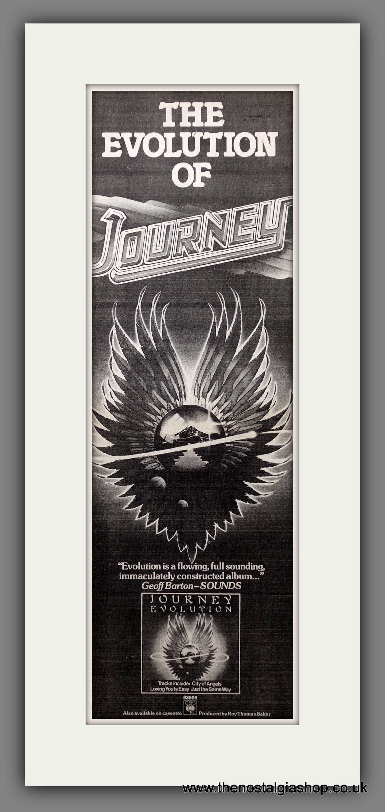 Journey Evolution.  Original Advert 1979 (ref AD200680)