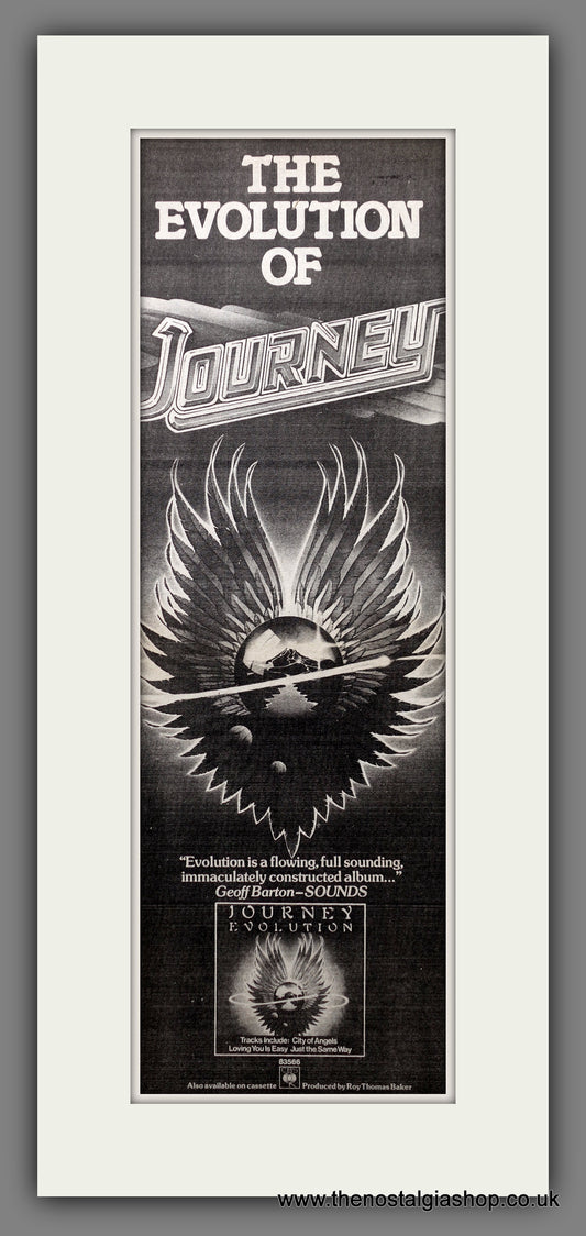 Journey Evolution.  Original Advert 1979 (ref AD200680)