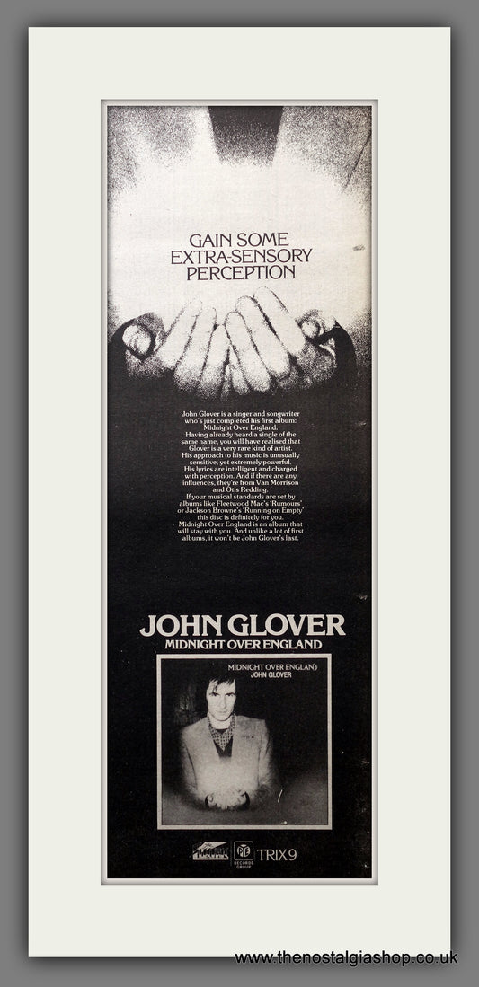 John Glover Midnight Over England.  Original Advert 1979 (ref AD200686)