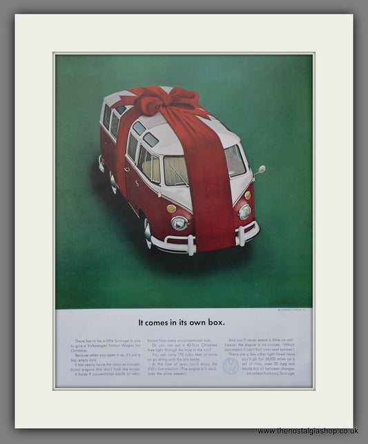 Volkswagen Station Wagon. 1964 Large Original Advert (ref AD301300)