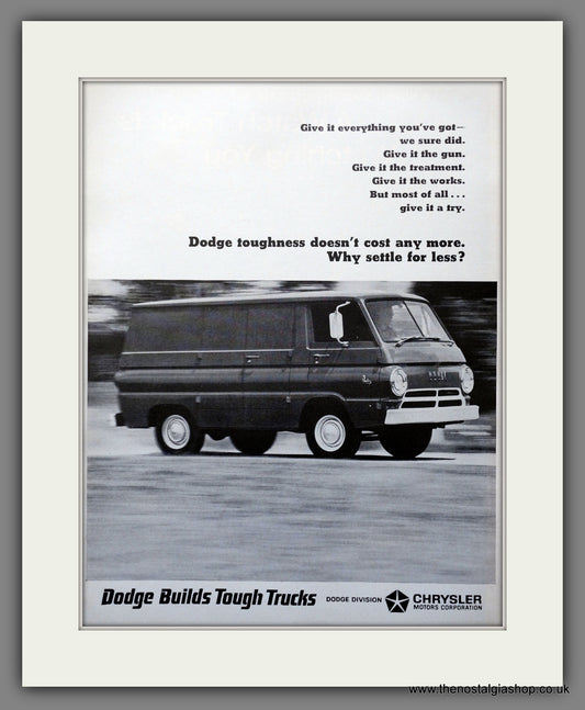 Dodge Trucks. Original American Advert 1964 (ref AD301309)