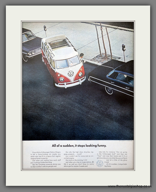 Volkswagen Station Wagon. 1964 Large Original Advert (ref AD301314)