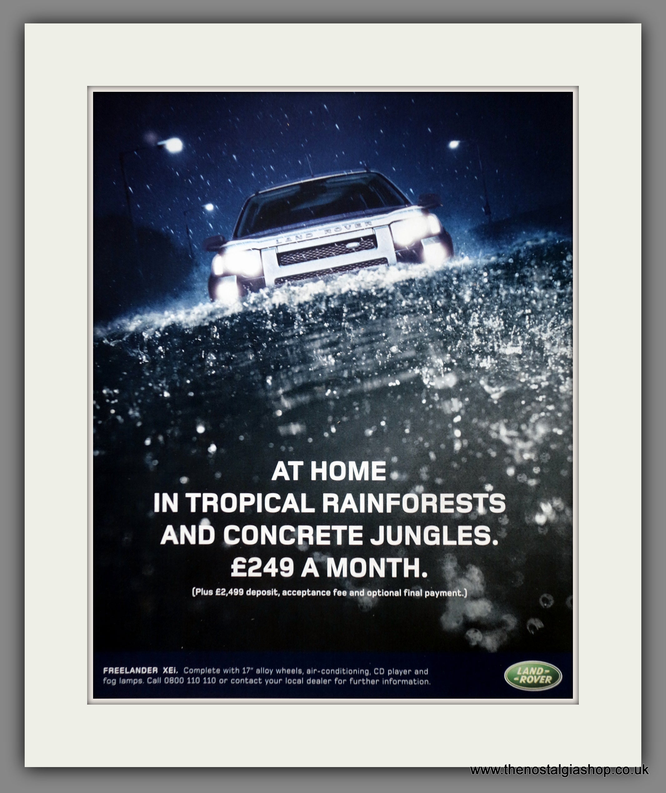 Land Rover Freelander XEi. 2004 Original Advert (ref AD61055) – The ...