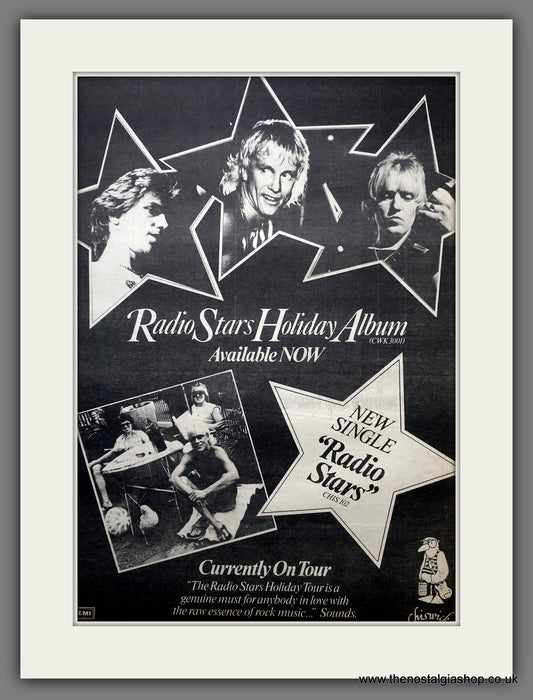 Radio Stars Holiday Album. Original Advert 1978 (ref AD15549)