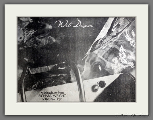 Richard Wright Wet Dreams. Original Advert 1978 (ref AD15552)