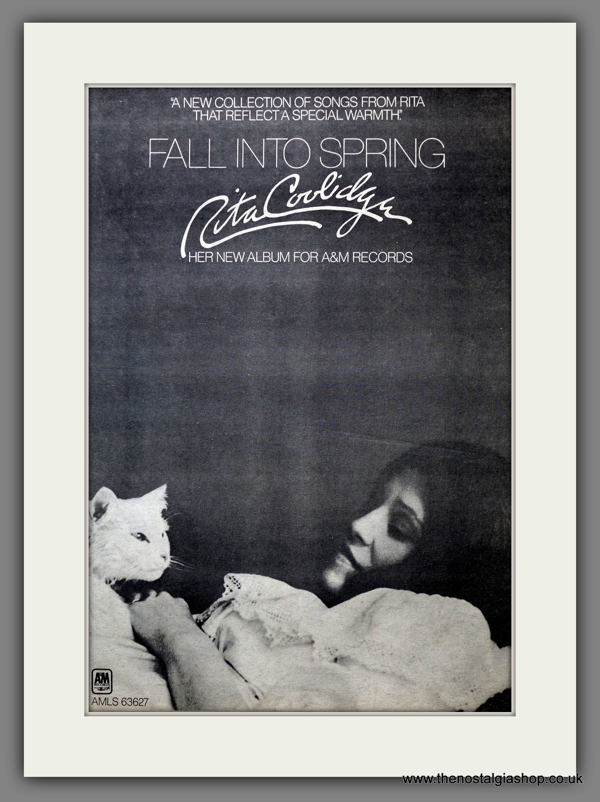 Fall Into Spring Theme Rita Coolidge Fall Into Spring. Original Advert 1974 (ref AD15556 ...