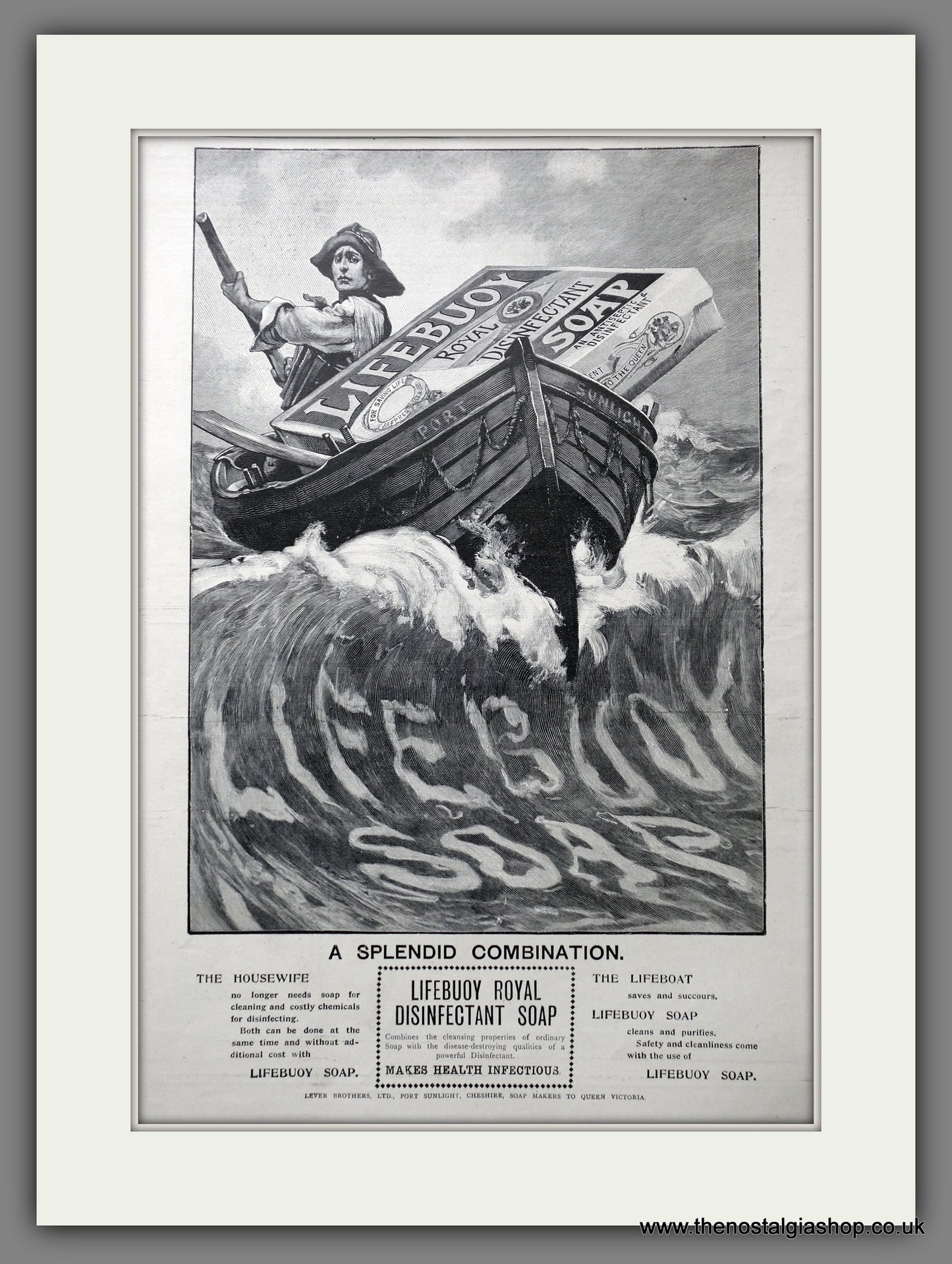 Lifebuoy Soap. Original Advert 1901 (ref AD301382)