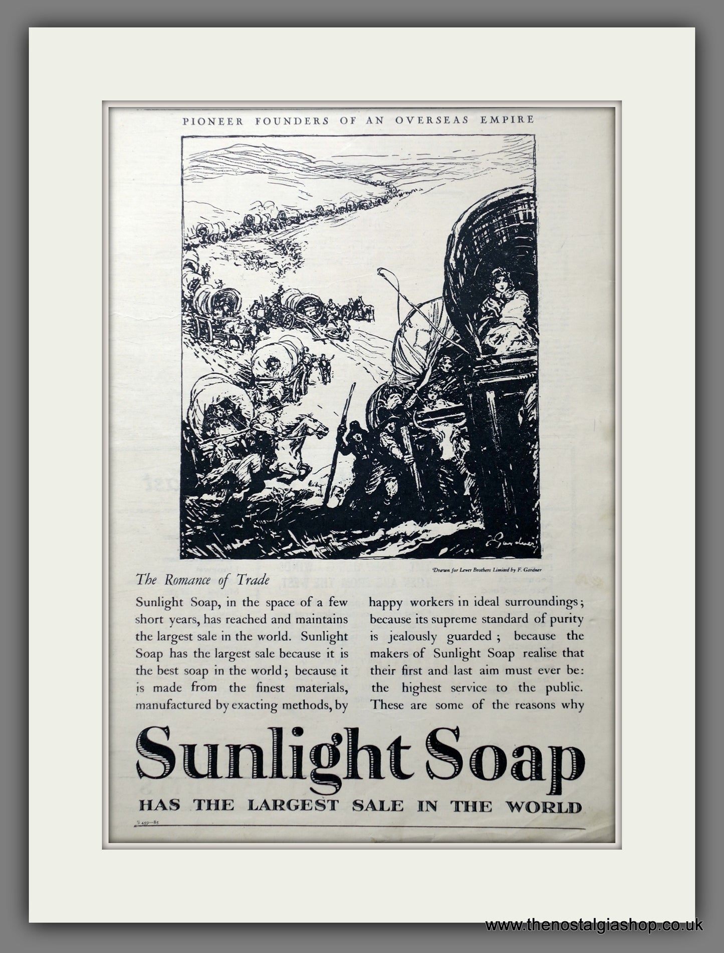 Sunlight Soap. Original Advert 1924 (ref AD301386)