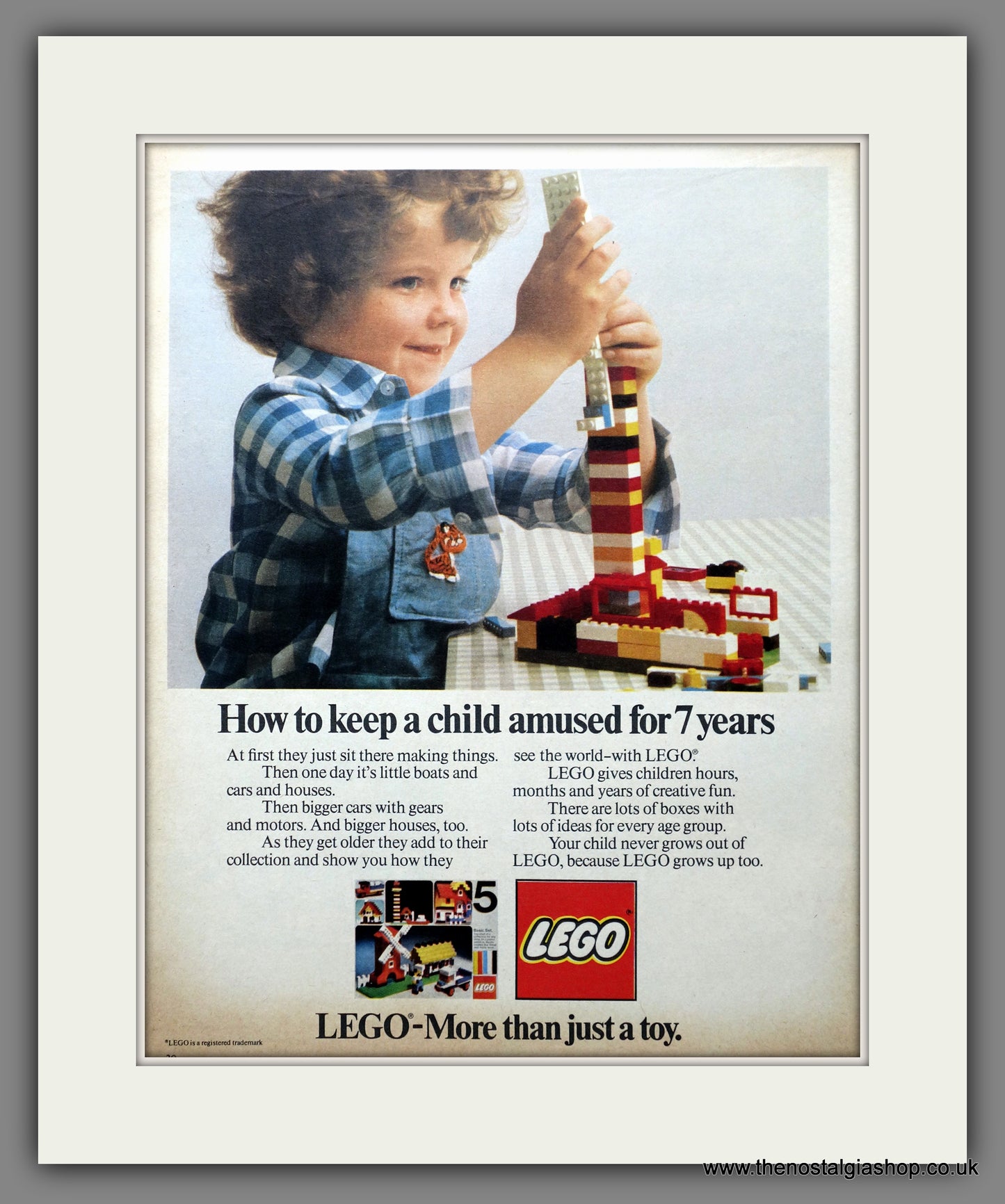 Lego. Original Advert 1973 (ref AD301391)
