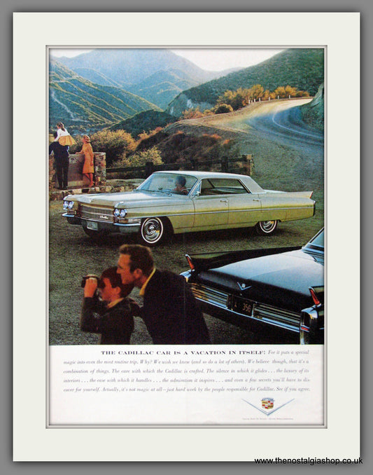 Cadillac 1963. Original American Advert (ref AD52176)