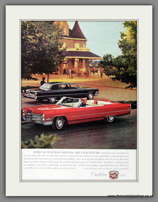 Cadillac Cabriolet 1965. Original American Advert (ref AD52178)