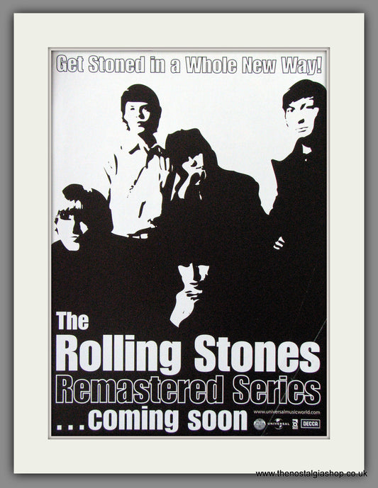 Rolling Stones. Re-Mastered. 2002 Original Advert (ref AD54426)