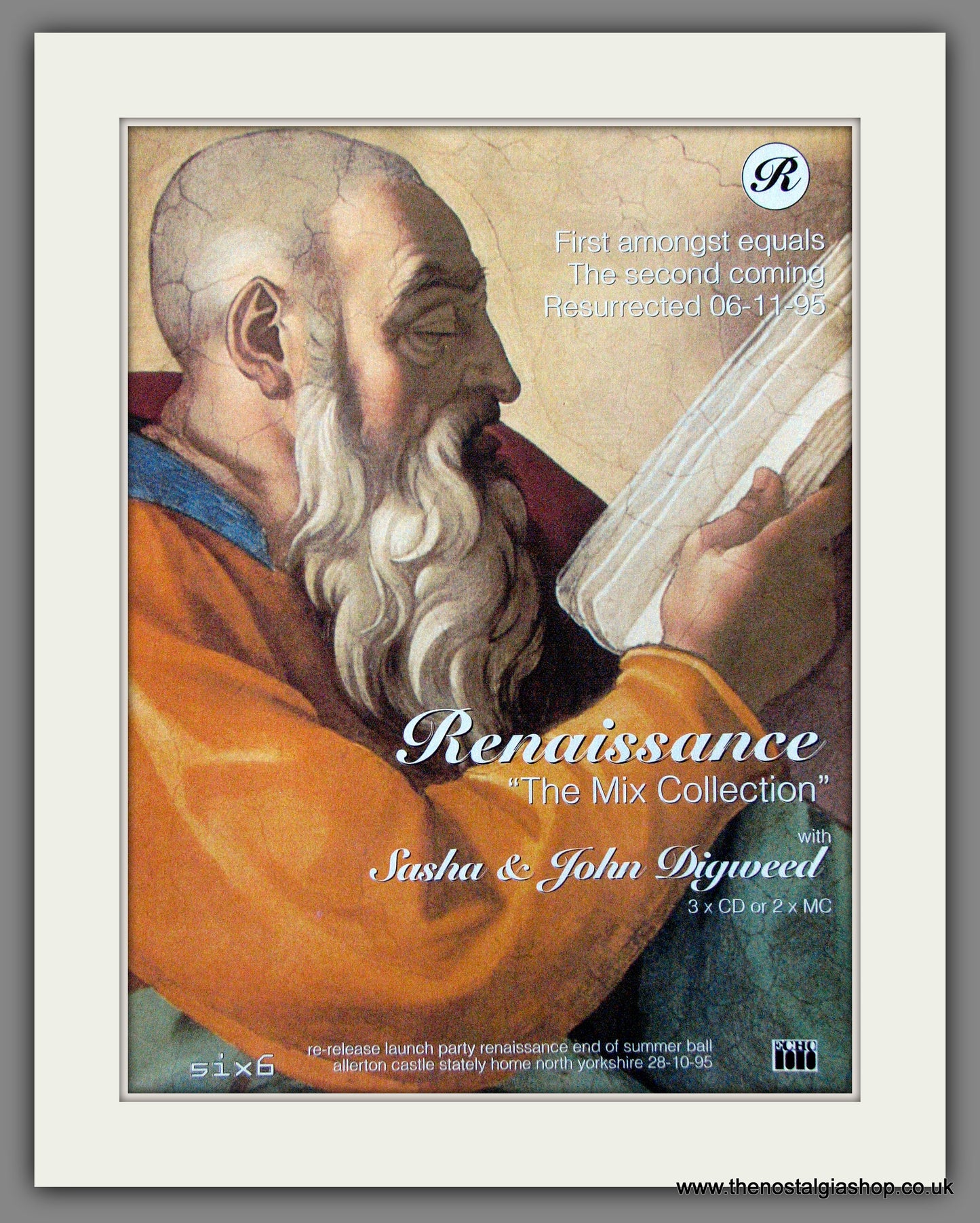 Renaissance The Mix Collection. 1995 Original Advert (ref AD54440)