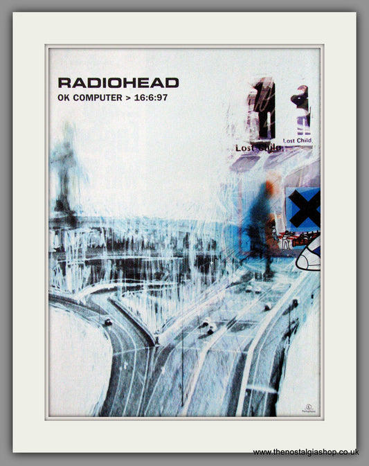 Radiohead, Ok Computer. 1997 Original Advert (ref AD54444)