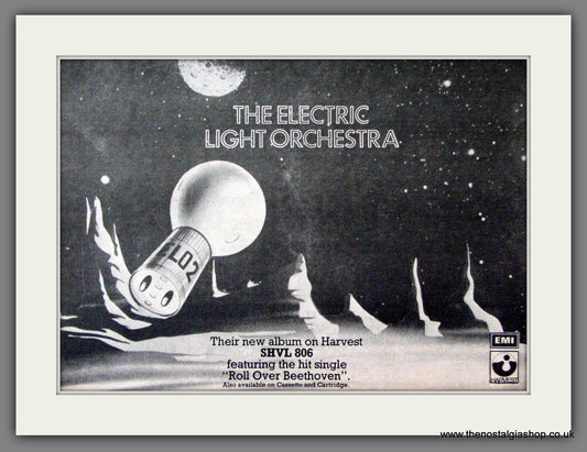 Electric Light Orchestra. SHVL 806. Original Advert 1973 (ref AD53226)