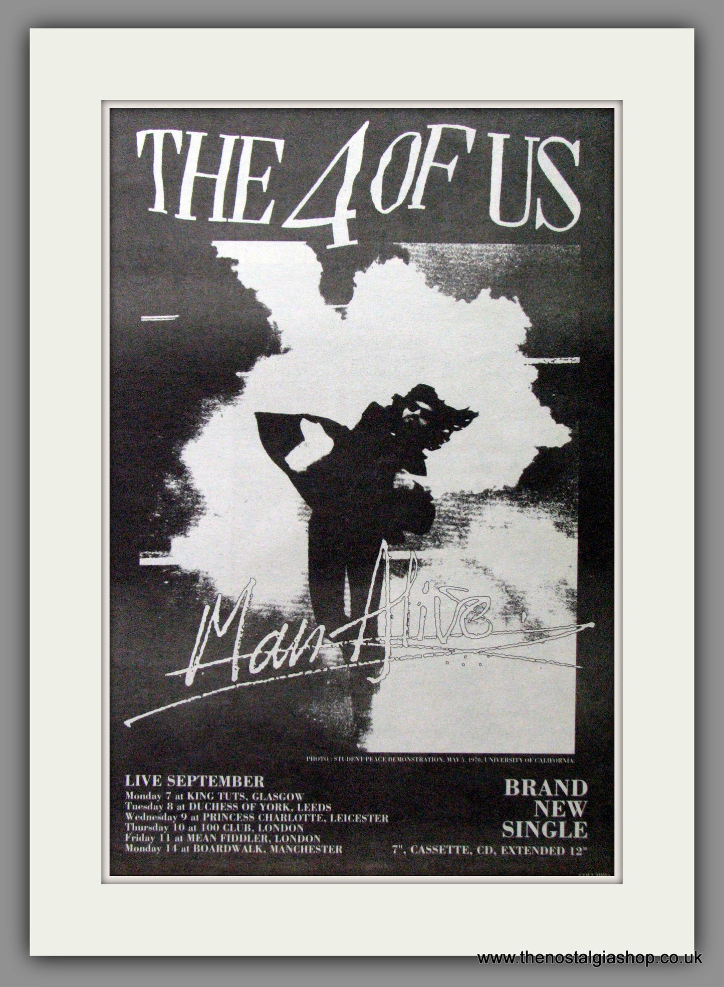 The 4 Of Us, Man Alive. 1992 Original Advert (ref AD53314)