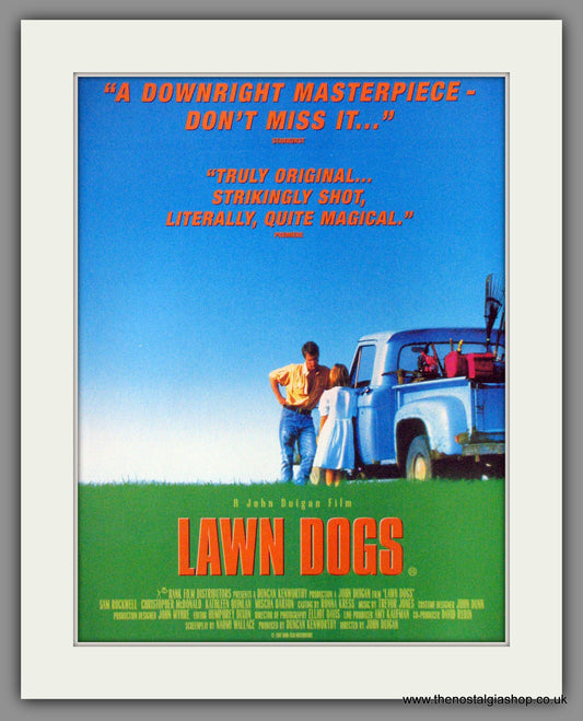 Lawn Dogs. 1997 Original Advert (ref AD53593)