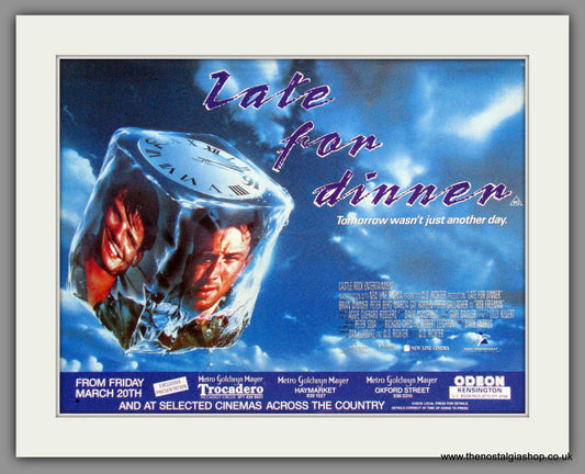 Late For Dinner. 1992 Original Advert (ref AD53595)