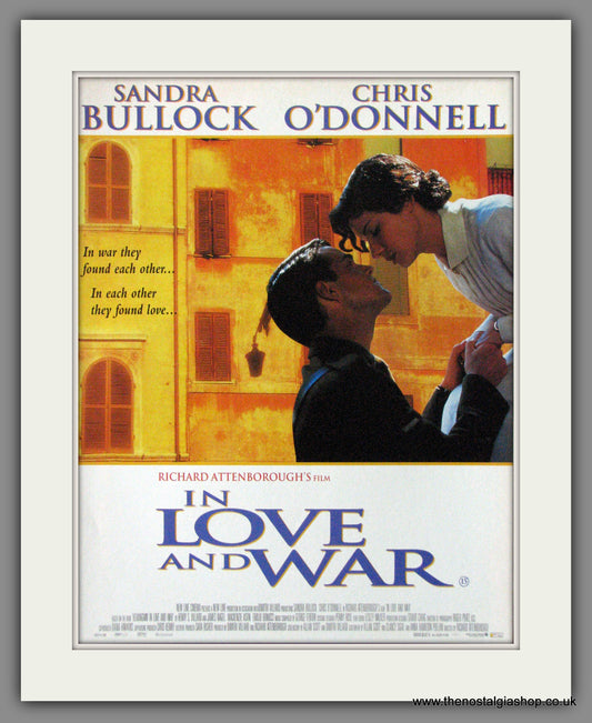In Love And War. 1997 Original Advert (ref AD53597)