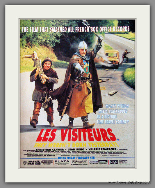 Les Visiteurs. Jene Reno. Original Advert 1994 (ref AD53605)