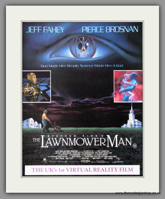 Lawnmower Man. Original Advert 1992 (ref AD53608)