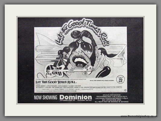 Let The Good Times Roll. Original Advert 1973 (ref AD53629)