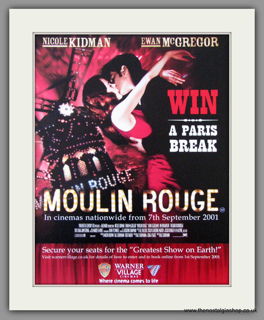 Moulin Rouge. 2001 Original Advert (ref AD53676)