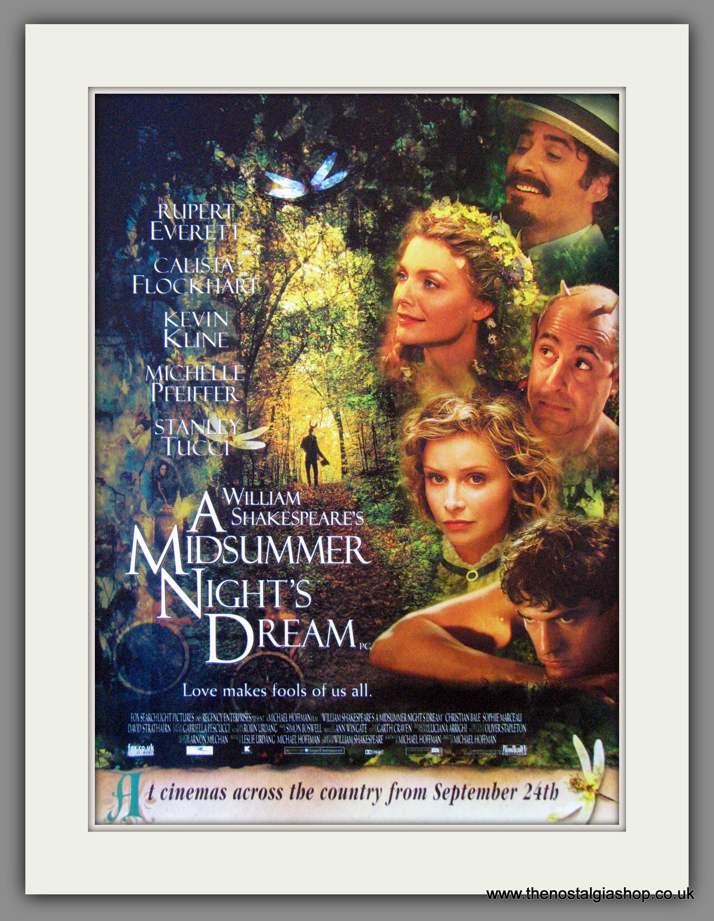 A Midsummer Night's Dream. 1999 Original Advert (ref AD53717)