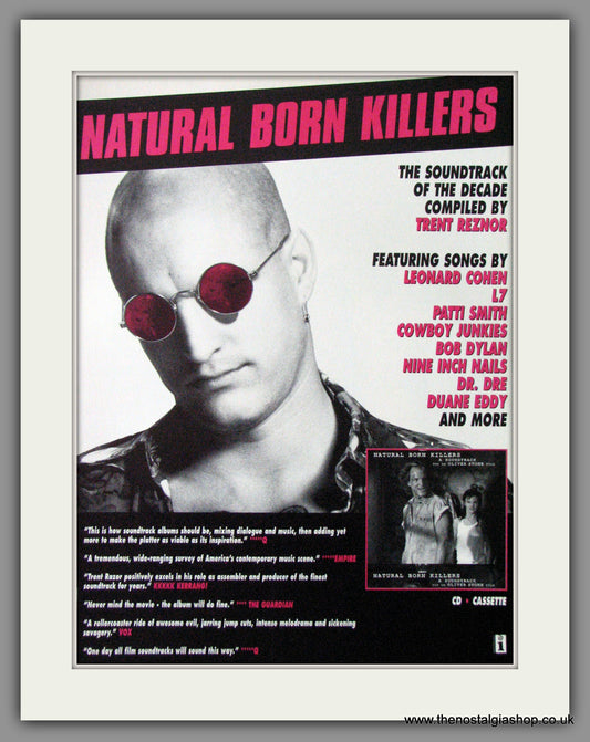 Natural Born killers. 1995 Original Advert (ref AD53756)