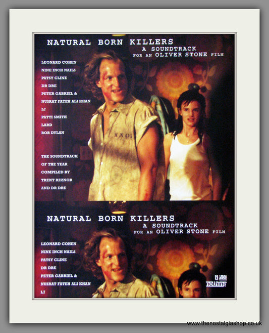 Natural Born killers. 1994 Original Advert (ref AD53757)