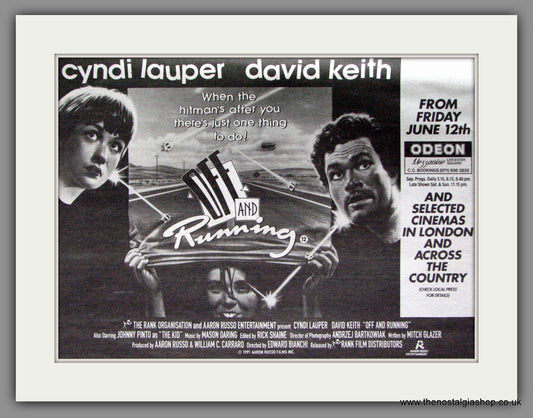 Off And Running. 1992 Original Advert (ref AD53787)