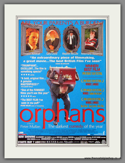 Orphans. 1999 Original Advert (ref AD53789)