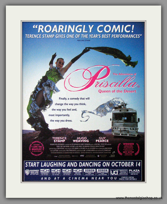 Priscilla Queen Of The Desert. 1994 Original Advert (ref AD53797)