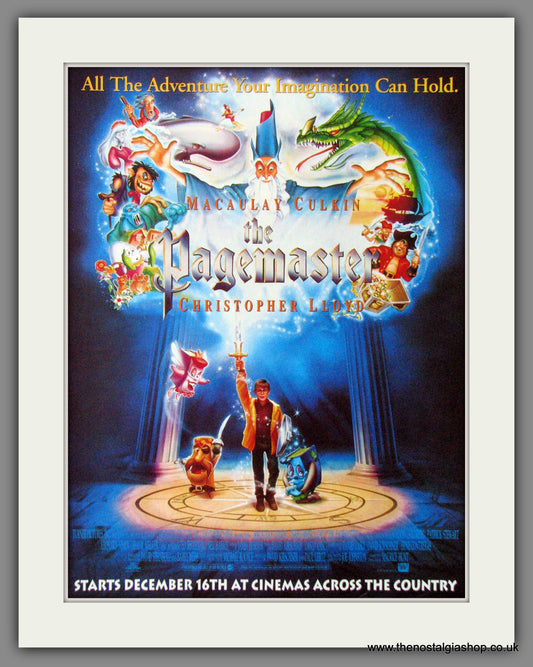 The Pagemaster. 1994 Original Advert (ref AD53799)