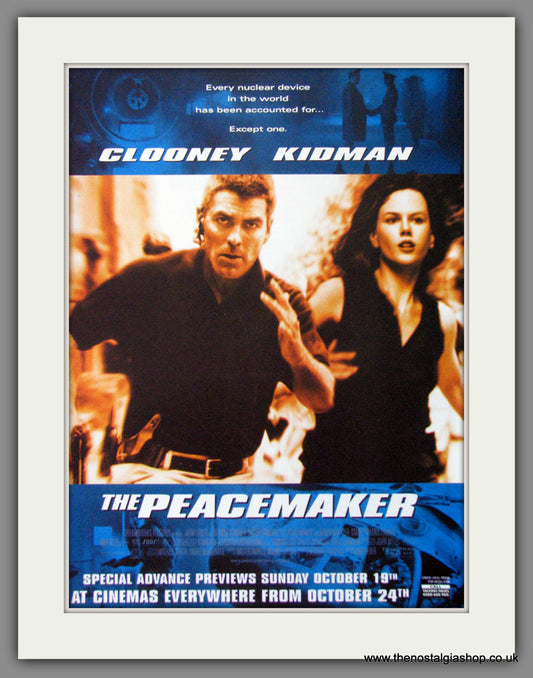 The Peacemaker. 1997 Original Advert (ref AD53803)