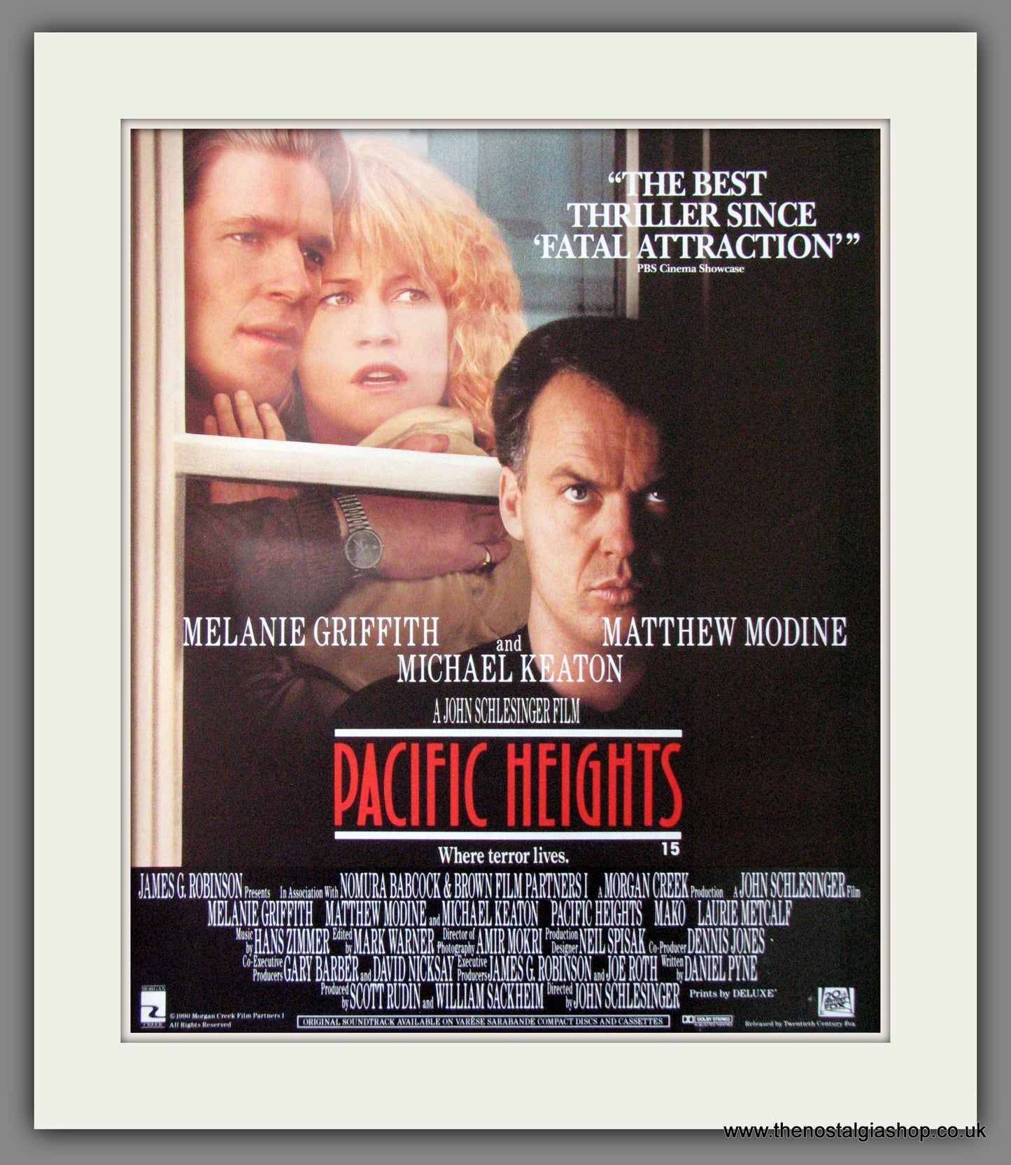 Pacific Heights. 1991 Original Advert (ref AD53927)
