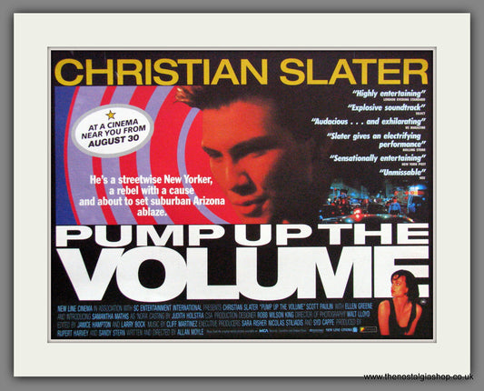 Pump Up The Volume. 1991 Original Advert (ref AD53928)