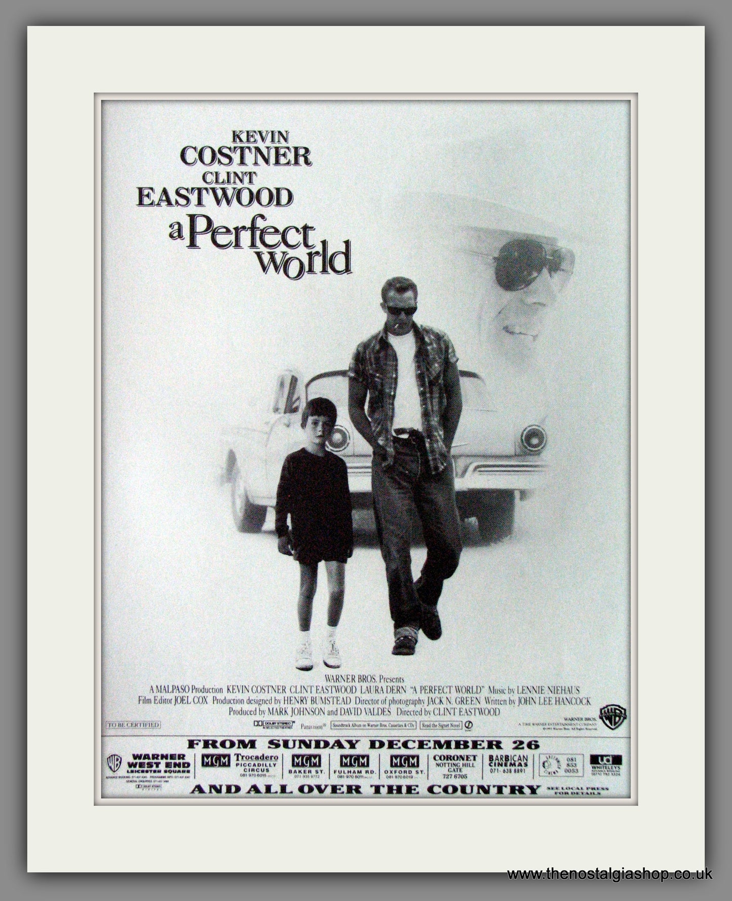 A Perfect World. 1994 Original Advert (ref AD53931)