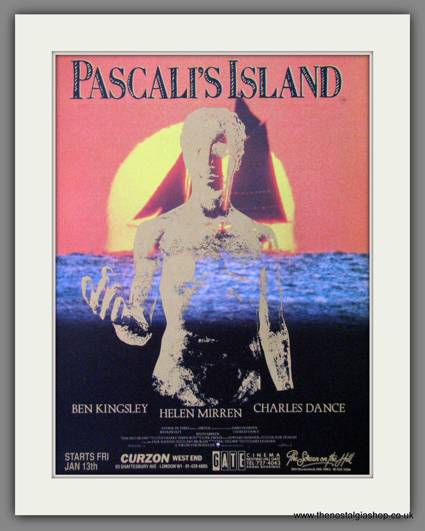 Pascali's Island. 1989 Original Advert (ref AD53937)