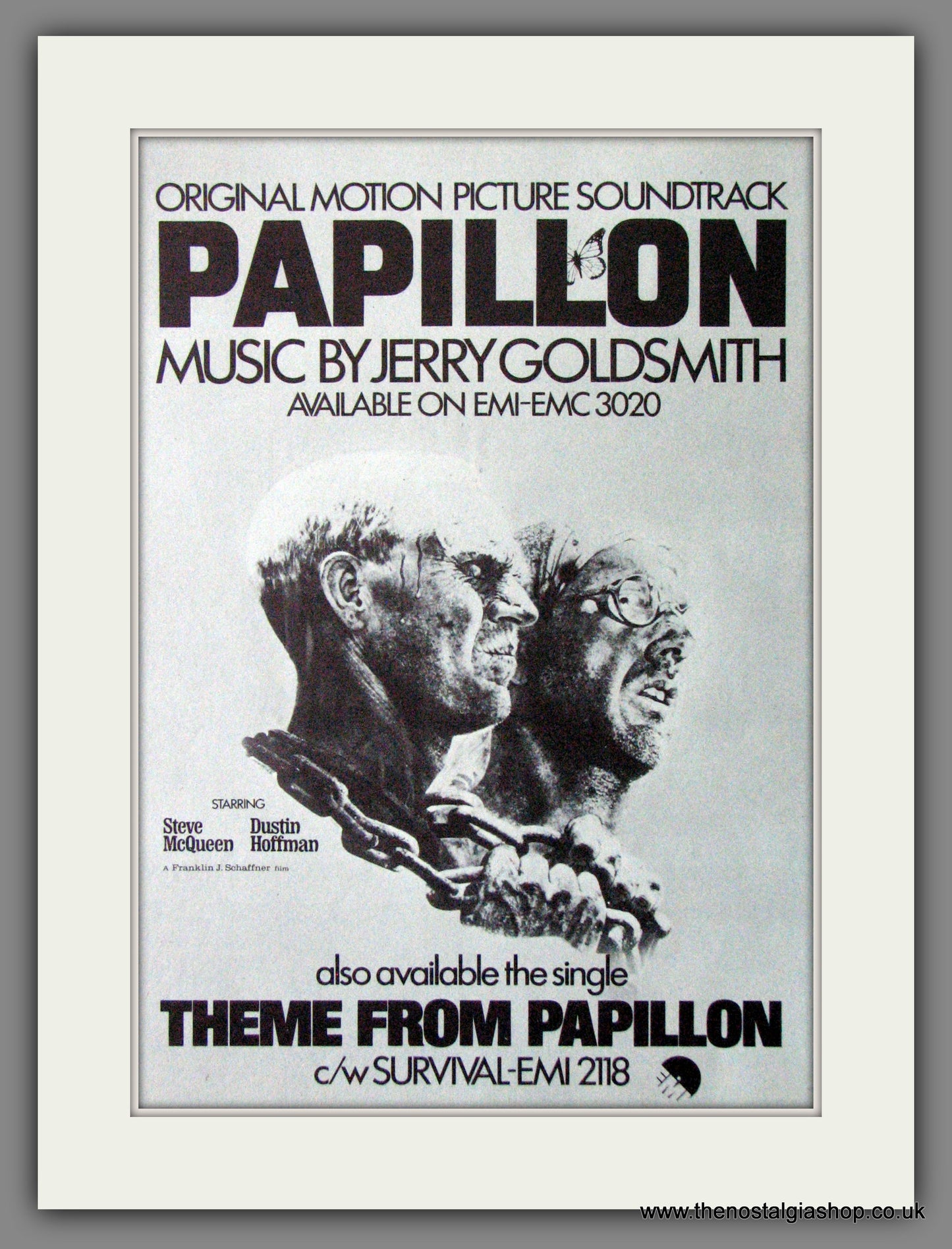 Papillon. 1974 Original Advert (ref AD53939)